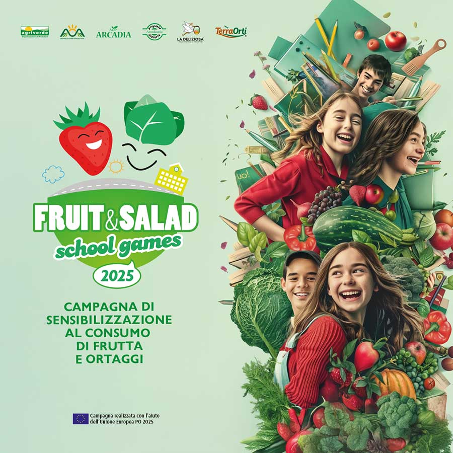 Fruit and Salad School Games 2025 parte dalla Puglia